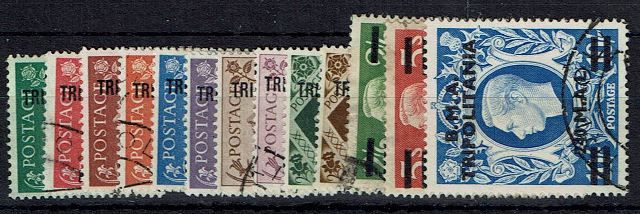 Image of BOFIC ~ Tripolitania SG T1/13 FU British Commonwealth Stamp